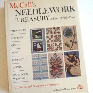McCall's NEEDLEWORK TREASURY A Learn & Make Book Vintage 1964 Sewing Instruction